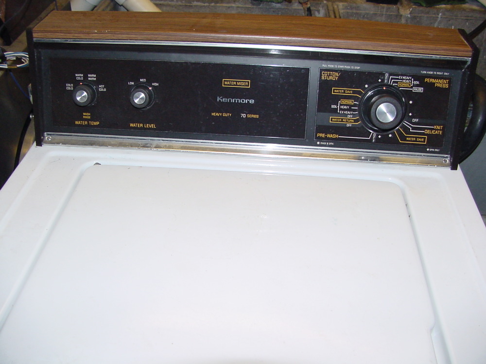 Kenmore Heavy Duty 70 Series Washer Model 110 Manual ...