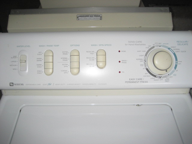 Today I picked up a late 1990s Maytag Dependable Care machine for use as a ...