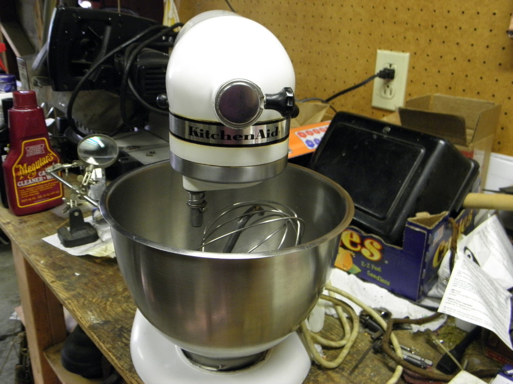 Found my grandmothers old K45 stand mixer : r/Kitchenaid