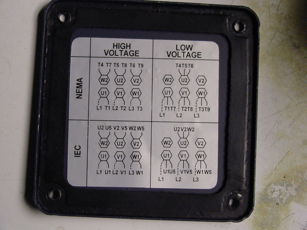 6 Lead 480V Motor Wiring / How To Wire 3 Phase Motor To 480 Volt System