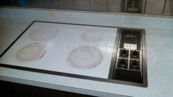 Vintage Sears Lady Kenmore Cooktop Stove Range Tinley Park