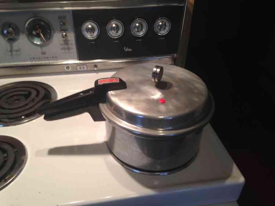 Old mirro matic pressure cooker cheap