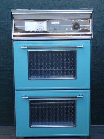 Turquoise O Keefe Merritt Wall Oven Broiler 80 Los Angeles Ca - O Keefe And Merritt Wall Oven