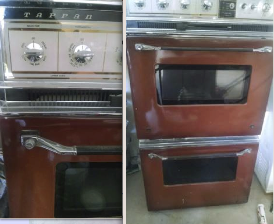 vintage tappan wall oven