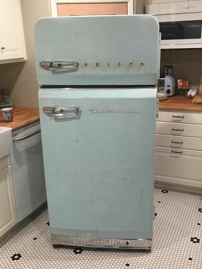 1960s philco refrigerator