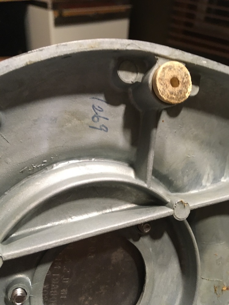 Hobart Kitchenaid K45 with fruit designs on metal band. Need help  identifying age!