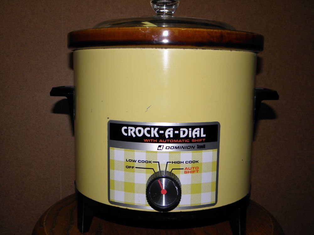 Vintage Nesco Crock Pot Vintage Extra Large Crock Pot Works 