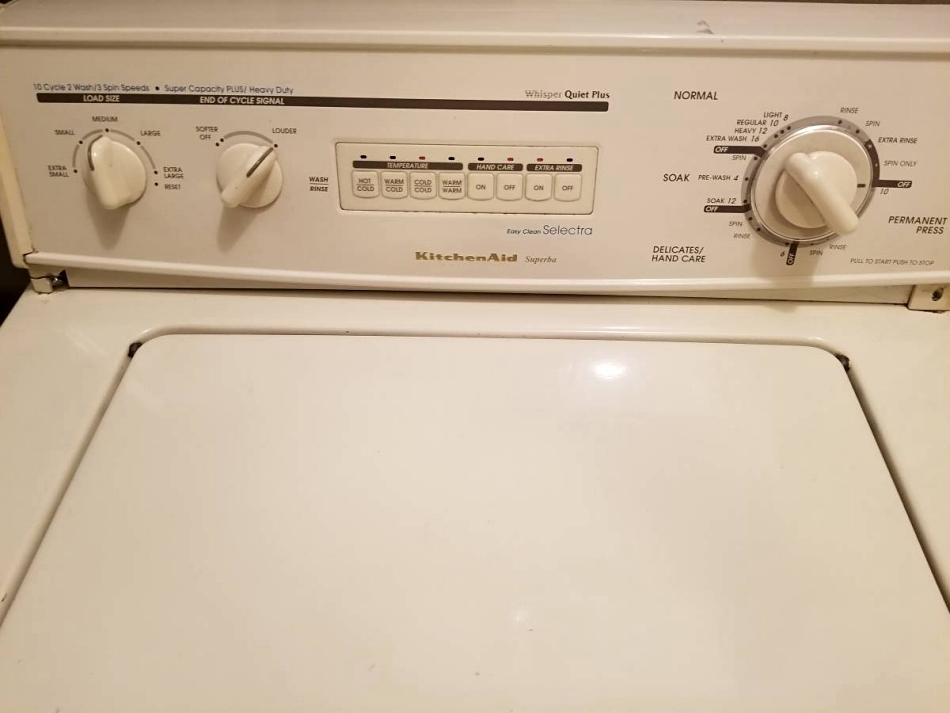 Kitchenaid on sale superba washer