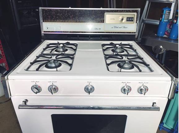  Magic Chef Stainless-Steel Electric Range with