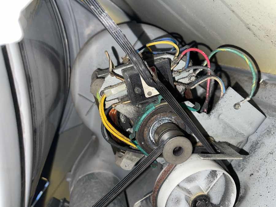 Broken belt on clearance dryer