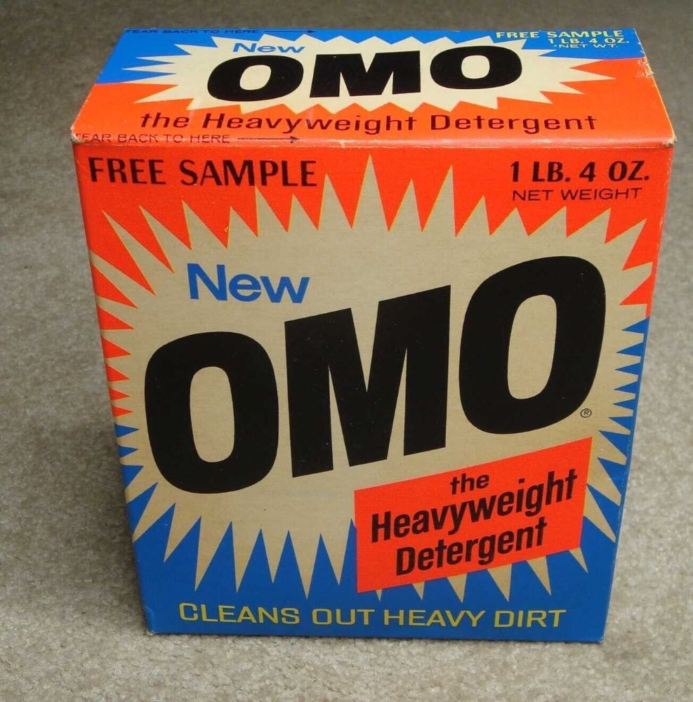 Omo detergent in the USA