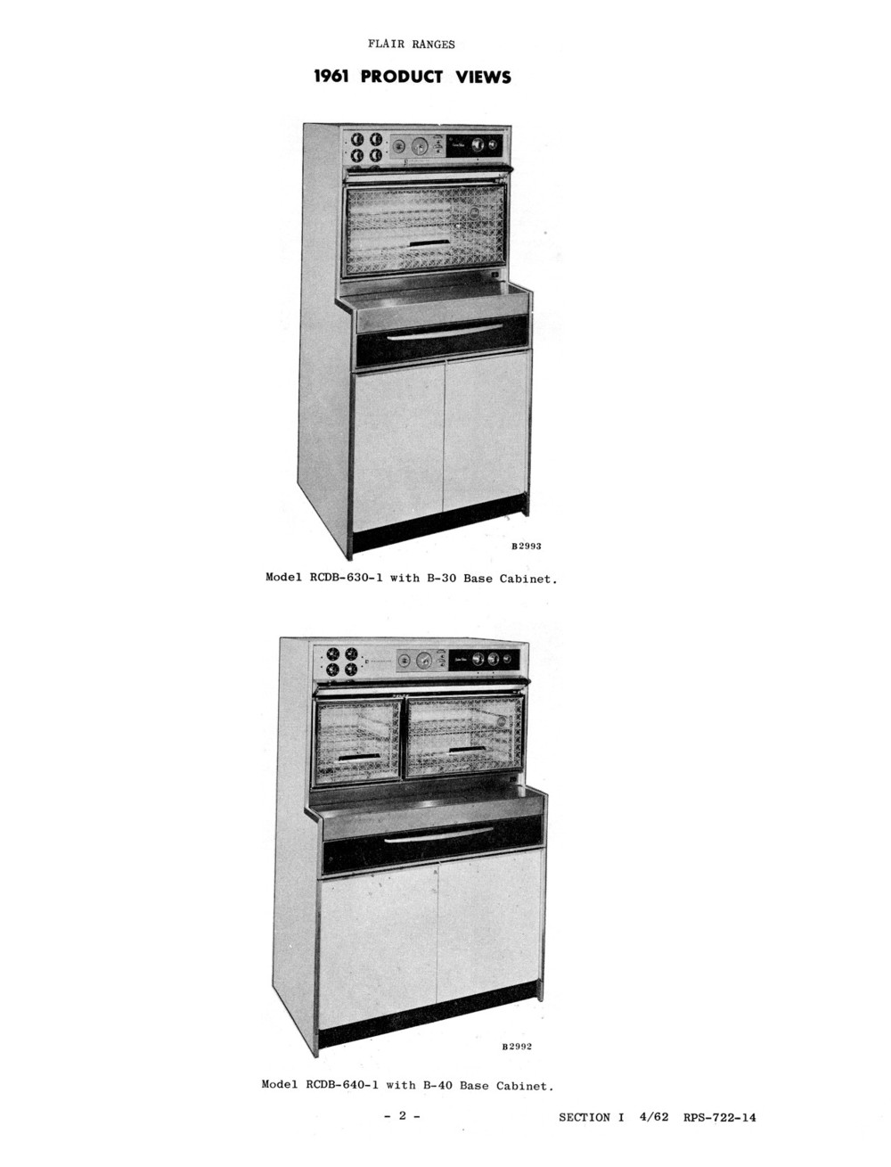 1964 Frigidaire Electric Ranges Ad - RCIH-645, RCIH-639 and RCI-G75-64