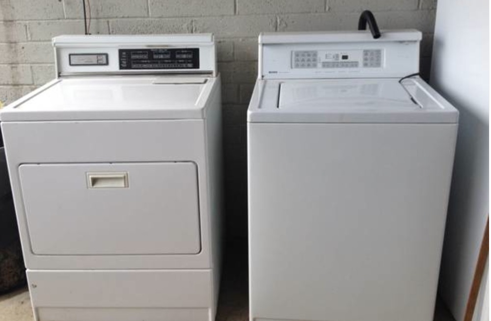 Kenmore Washer Electronic 90 Series 250 Kenmore Dryer GAS vintage-laundry-kenmore-washer-washer-and-dryer