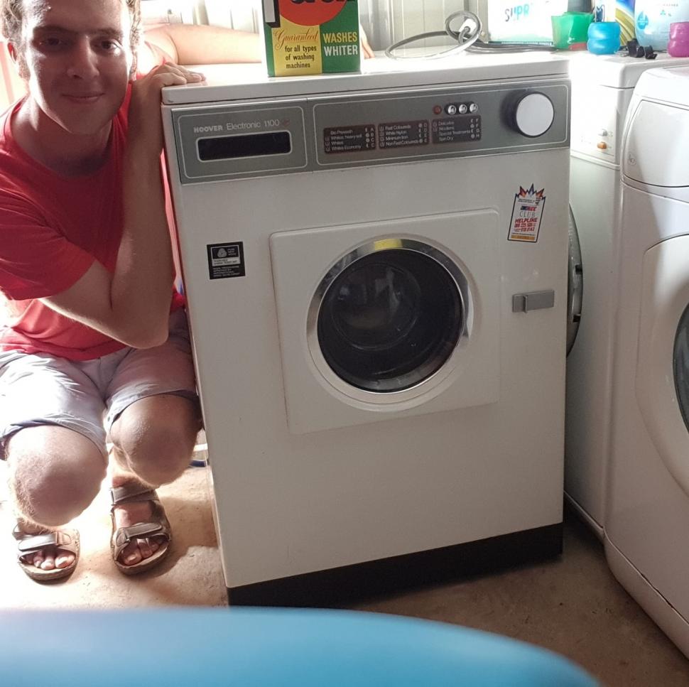 First wash in new washing machine deals